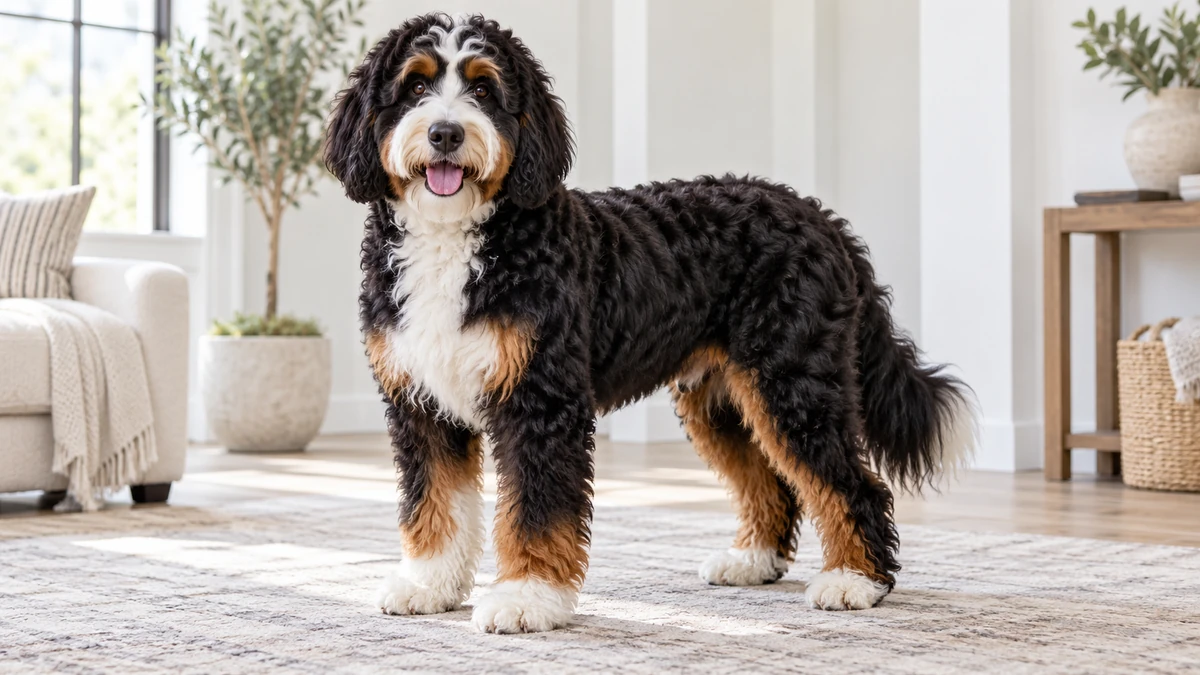 Bernedoodle ilan — bakımlı Bernedoodle ilan görseli
